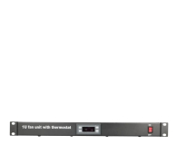 ExtraLink  Panel wentylacyjny 19" 1U 2 wiatraki z termostatem (czarna) - 1323232 - zdjęcie 2